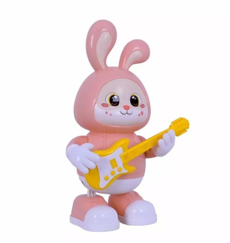 Rabbit Guitarist Cute Musician