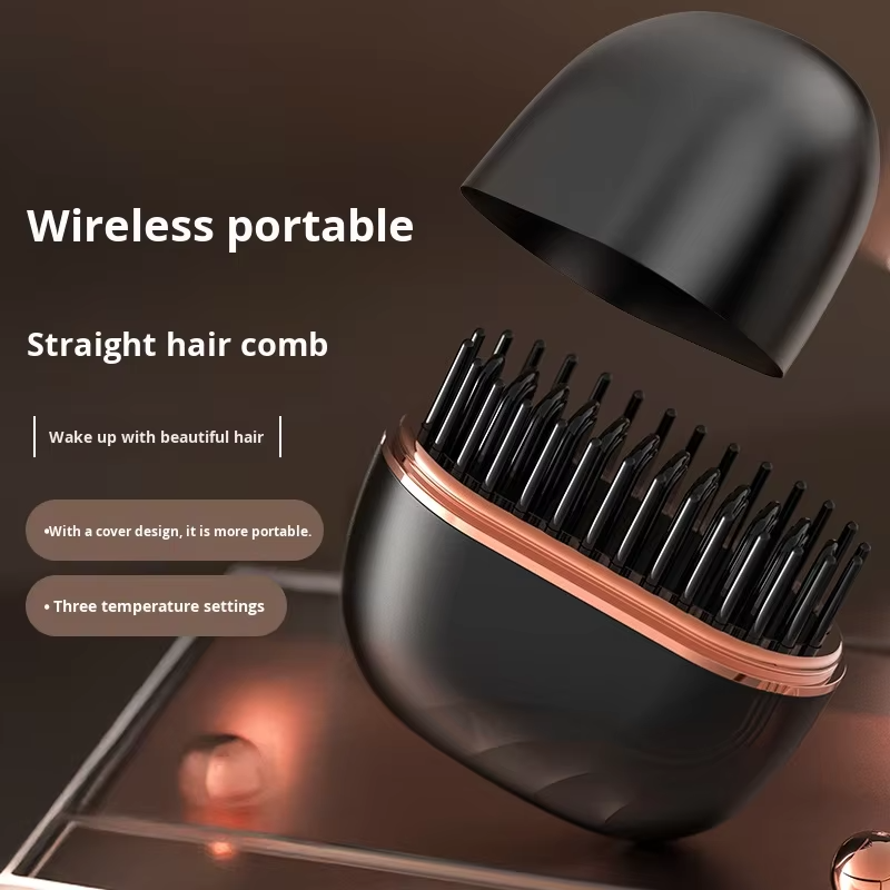 Straight Hair Comb Wireless Portable