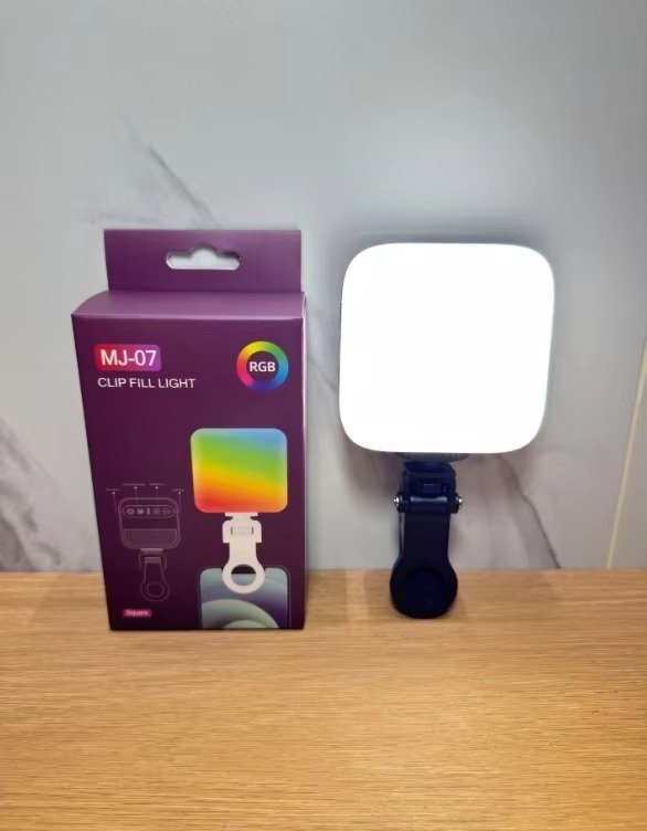 MJ-07 Mini Rechargeable LED Video Light RGB Camera Light
