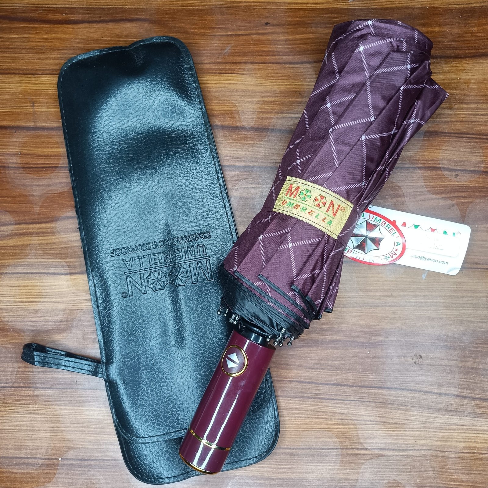 ১২ শিকের পোর্টেবল টর্চ ছাতা