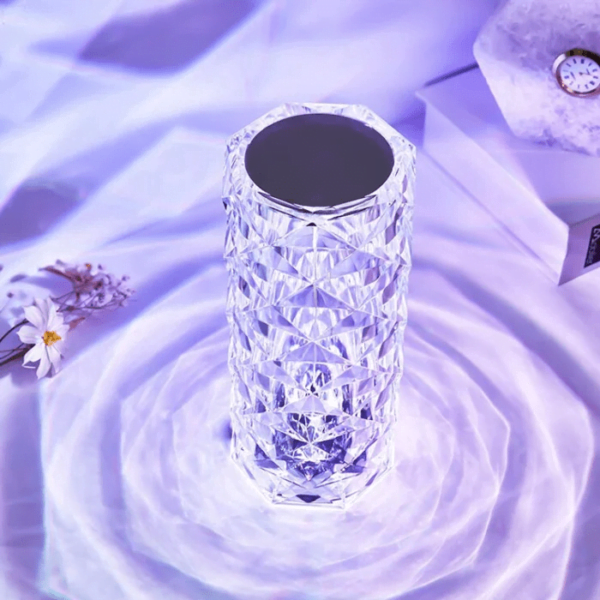 16 Colors Rose Diamond Table Lamp Light
